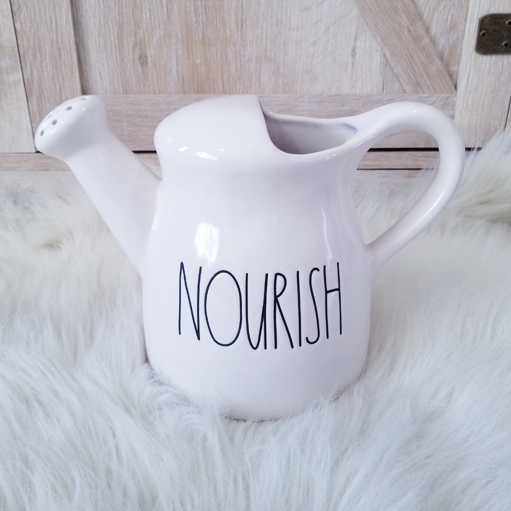 NWT Rae Dunn Collector Nourish Watering Can LL